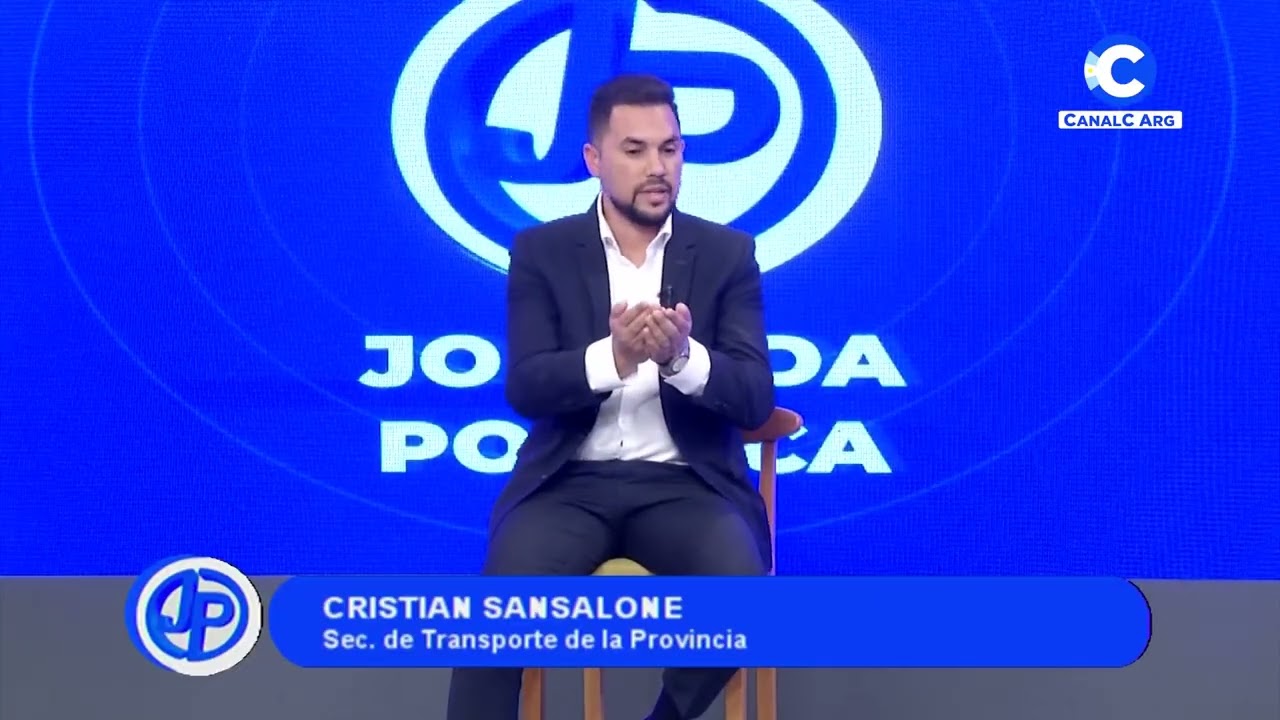 Cristian Sansalone, Sec. de Transporte de la Provincia de Córdoba