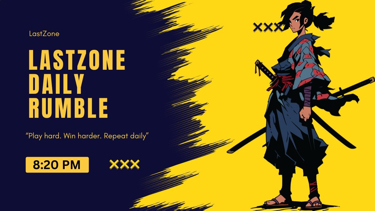 LastZone Solo Rumble FF MAX Tournament Live 7:10 PM Match #freefire   #freefiretournament