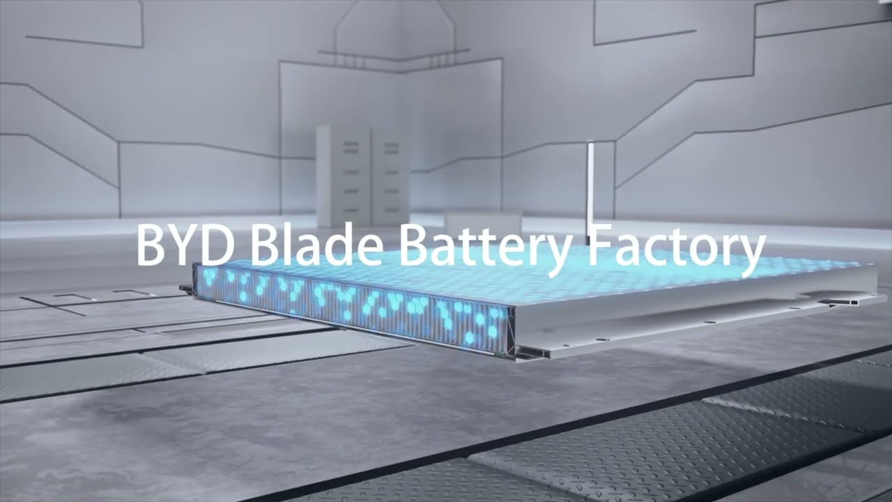 Inside BYD's ultra-safe Blade Battery factory | BYD Technology