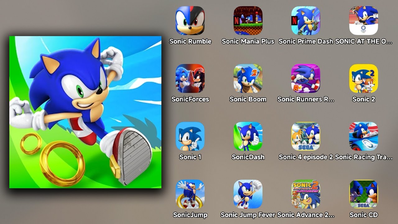 Sonic Dash: Endless Run - Последнее обновление APK - Обзор игрового процесса на Android-смартфоне
