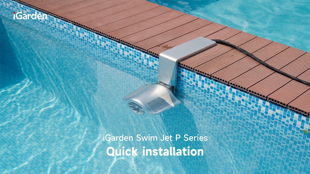 iGarden Swim Jet P Series: Ready to swim and have fun in TEN minutes?