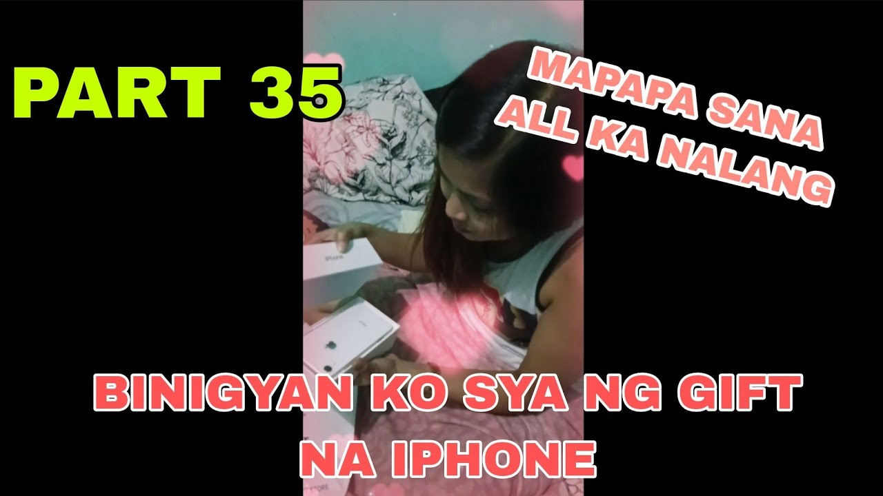 NEREGALUHAN KO SYA NG IPHONE 🥰