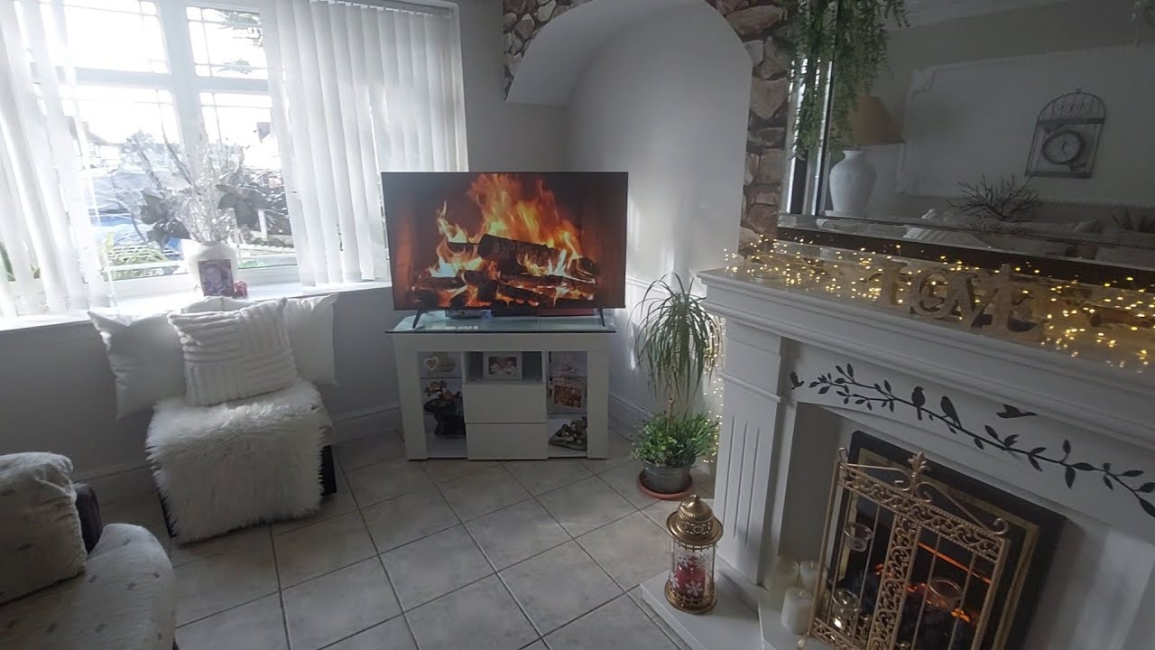 Decorating the living room, 70,  john and me 77 years. I've been doing it since I was 14 years old. 