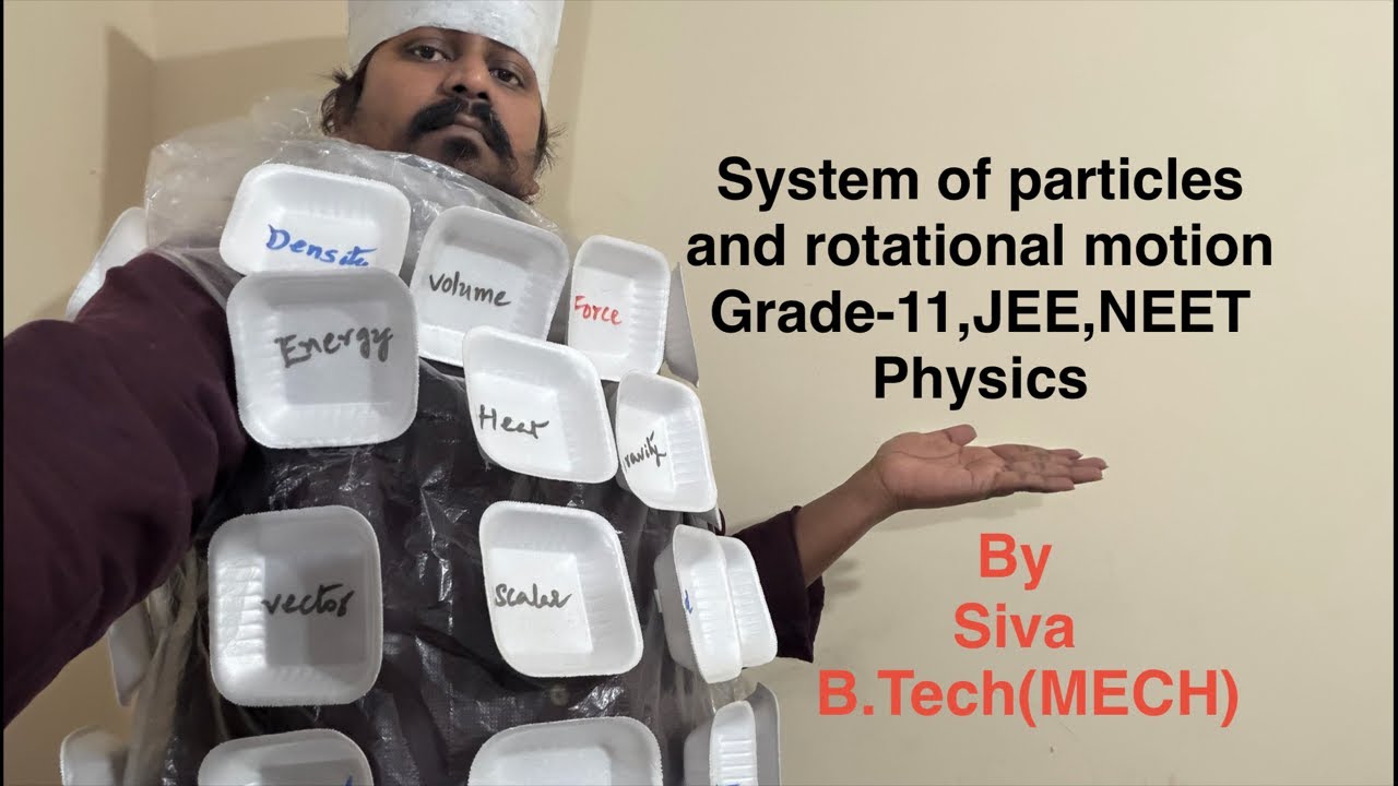 System of particles and Rotational motion/Grade-11/JEE/NEET/Physics