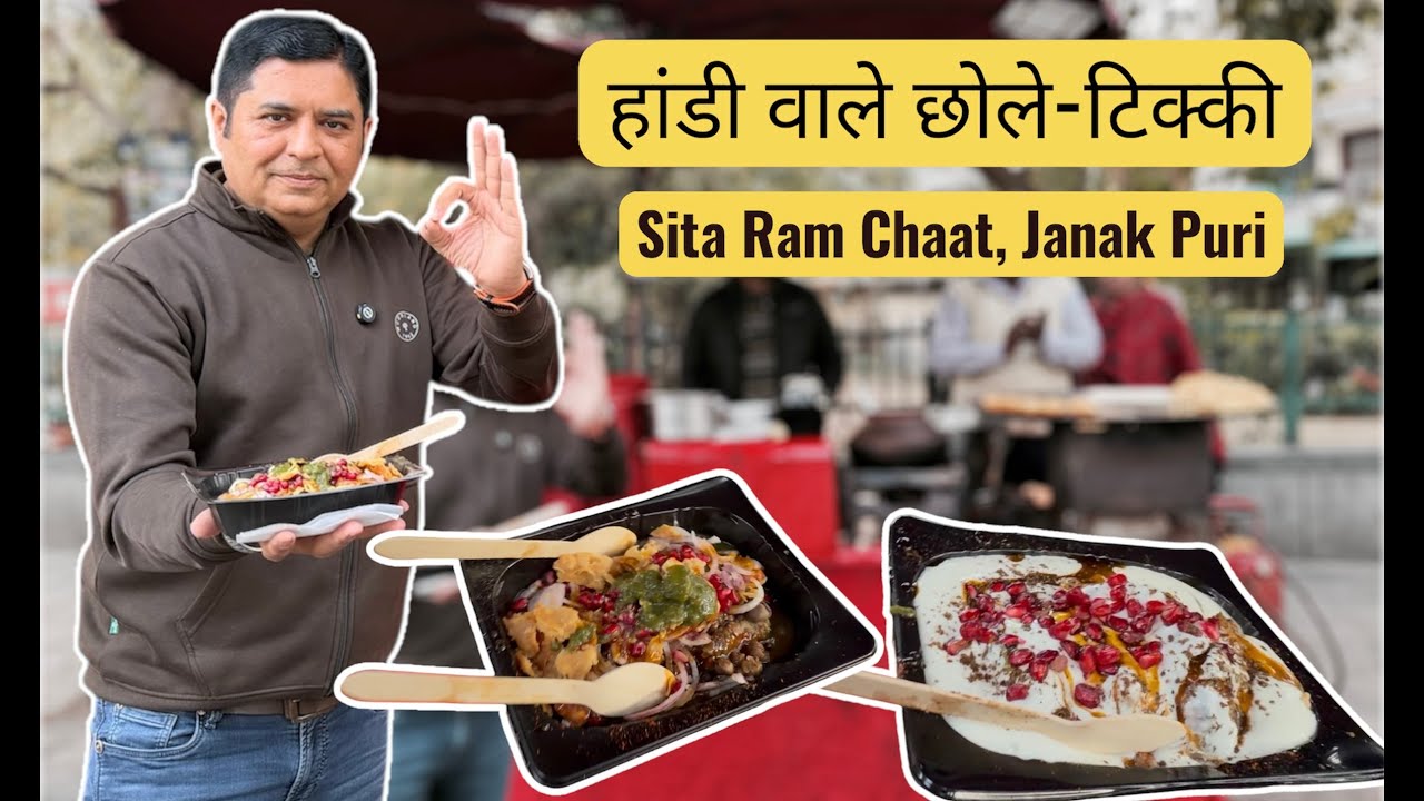 Janak Puri Food I Delhi Best Street Food I Neighbourhood Eats I Best Chaat in Janak Puri I