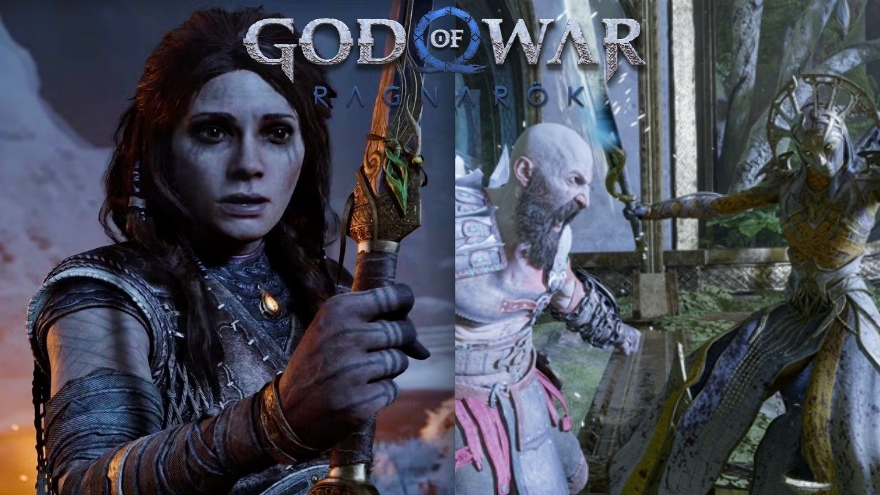 FREYA AND LIGHT ELVES?!?!?! God Of War Ragnarok Ep.5