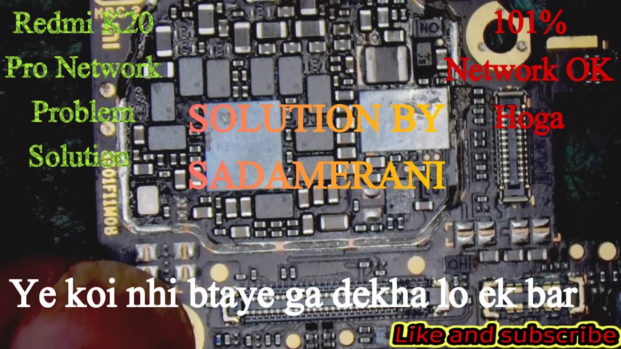 Redmi K20 Pro Network problem solution🥳#network
