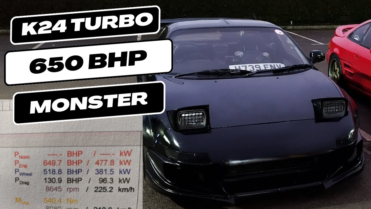 Angry 650 BHP K24 Turbo MR2  - You Won't Believe the Sound!