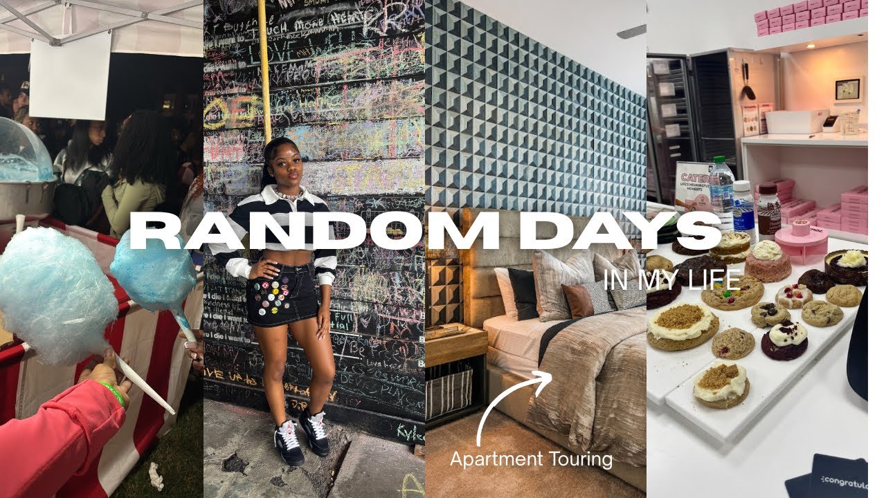 RANDOM DAYS IN MY LIFE ☆ : crumble review + apartment touring + birthday dinner + going out & more