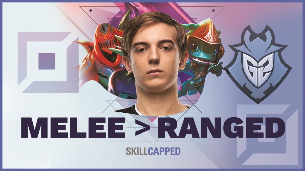 How G2 Caps Beats RANGED Champions as MELEE? | Skill Capped