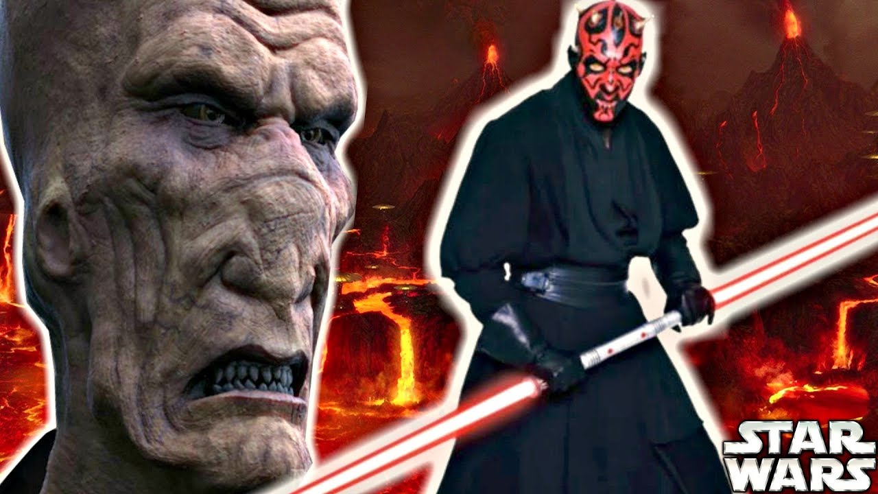 What Darth Plagueis Thought of Darth Maul's Double Bladed Lightsaber - Star Wars Explained