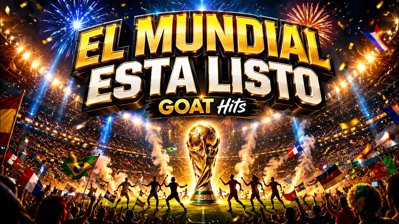 EL MUNDIAL 🔥 EST&Aacute; LISTO | LA CANCI&Oacute;N DEL MUNDIAL 2026 QUE TODOS CANTAN | GOAT Hits