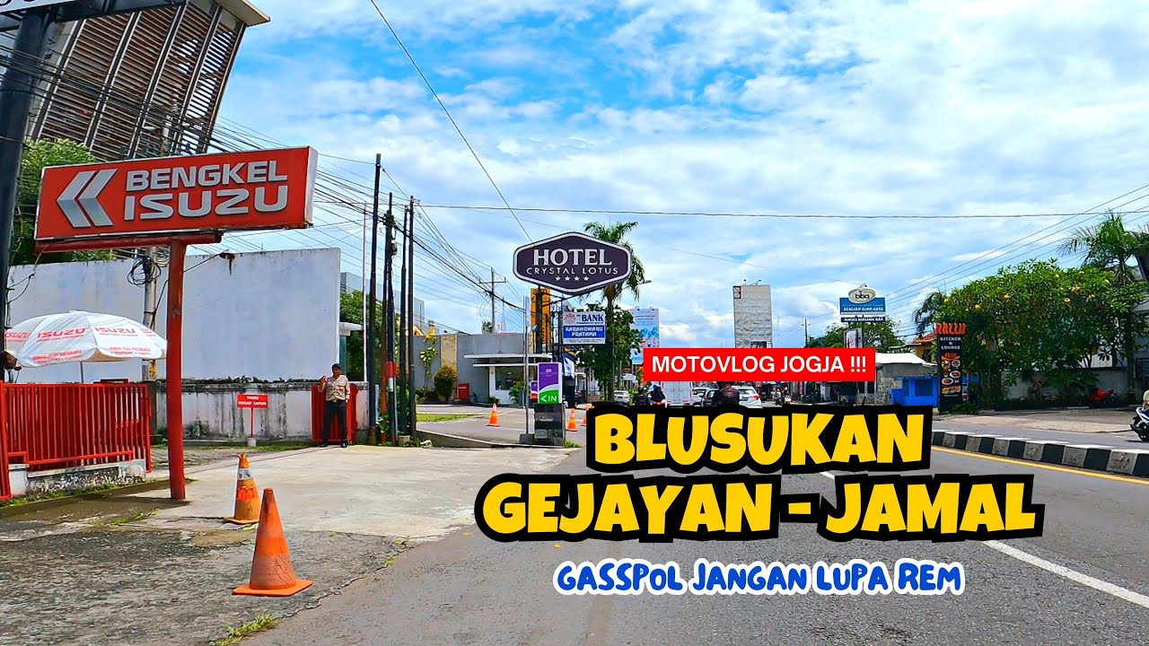 Motovlog BLUSUKAN od GEJAYAN do JAMAL JOGJA, do dzieła, chłopaki ❗❗