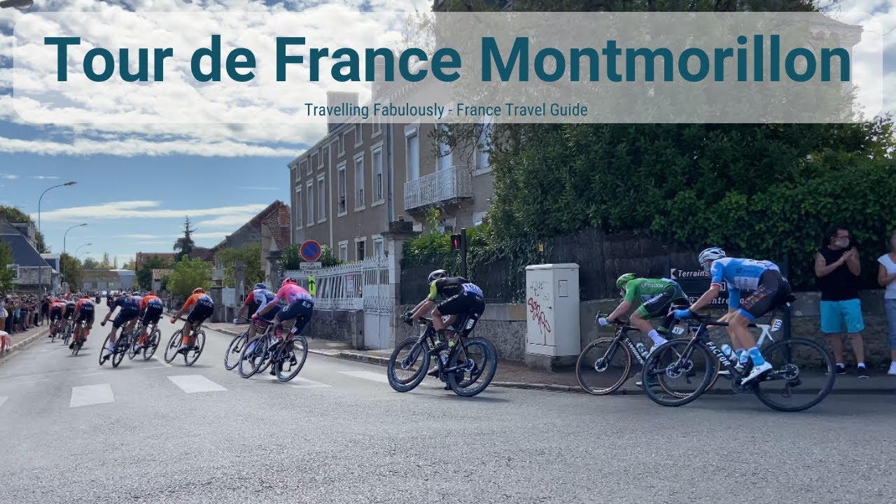 Tour De France 2020 Montmorillon - Chauvigny to Sarran Stage 12 Route