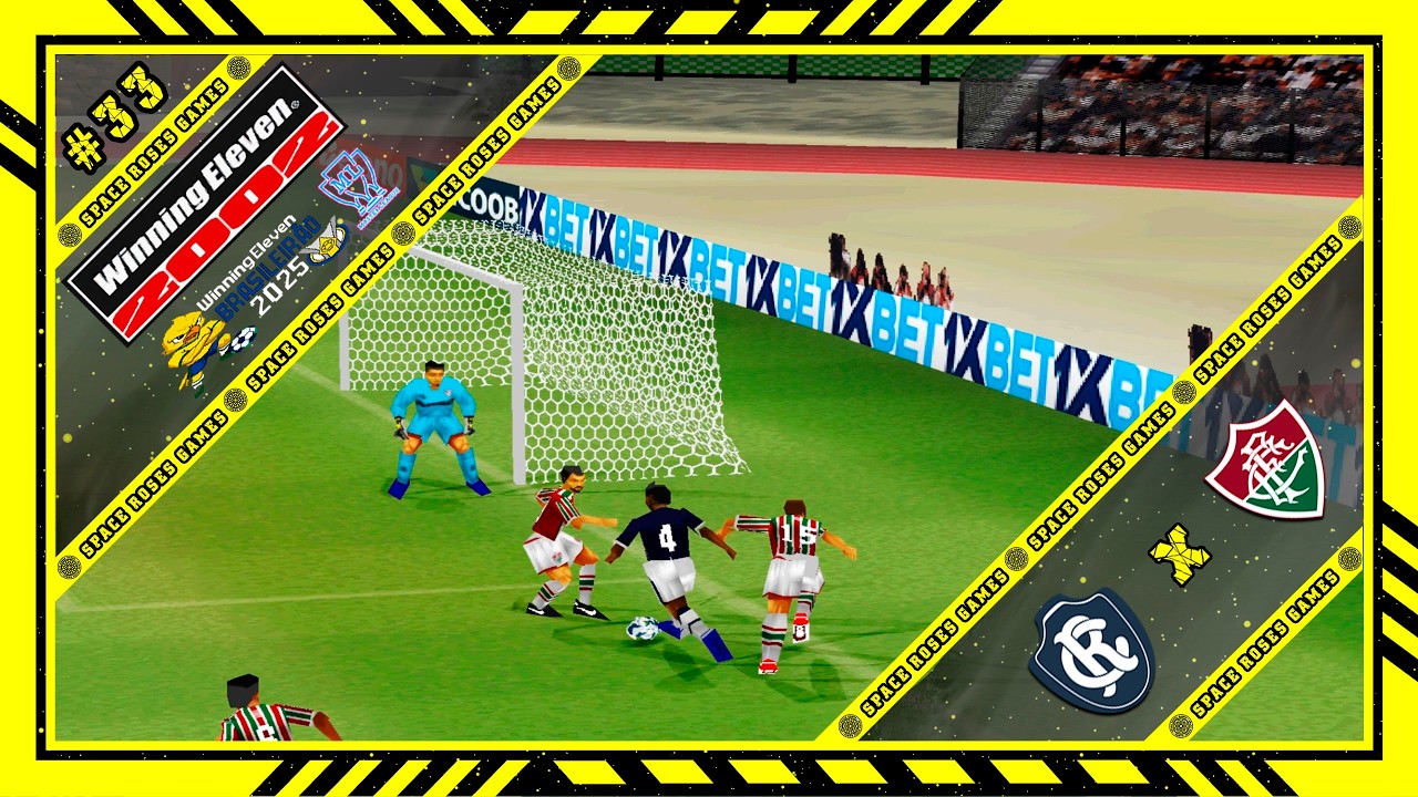 Winning Eleven 2002: Brasileirão 2025 (PS1) ML #33 Remo x Fluminense | Rodada 3 | Divisão 1