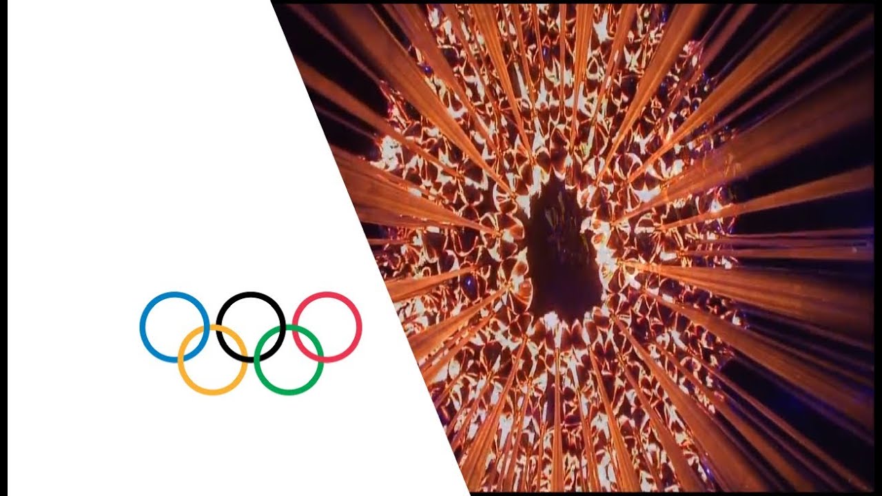 Olympic Cauldron is lit for London 2012