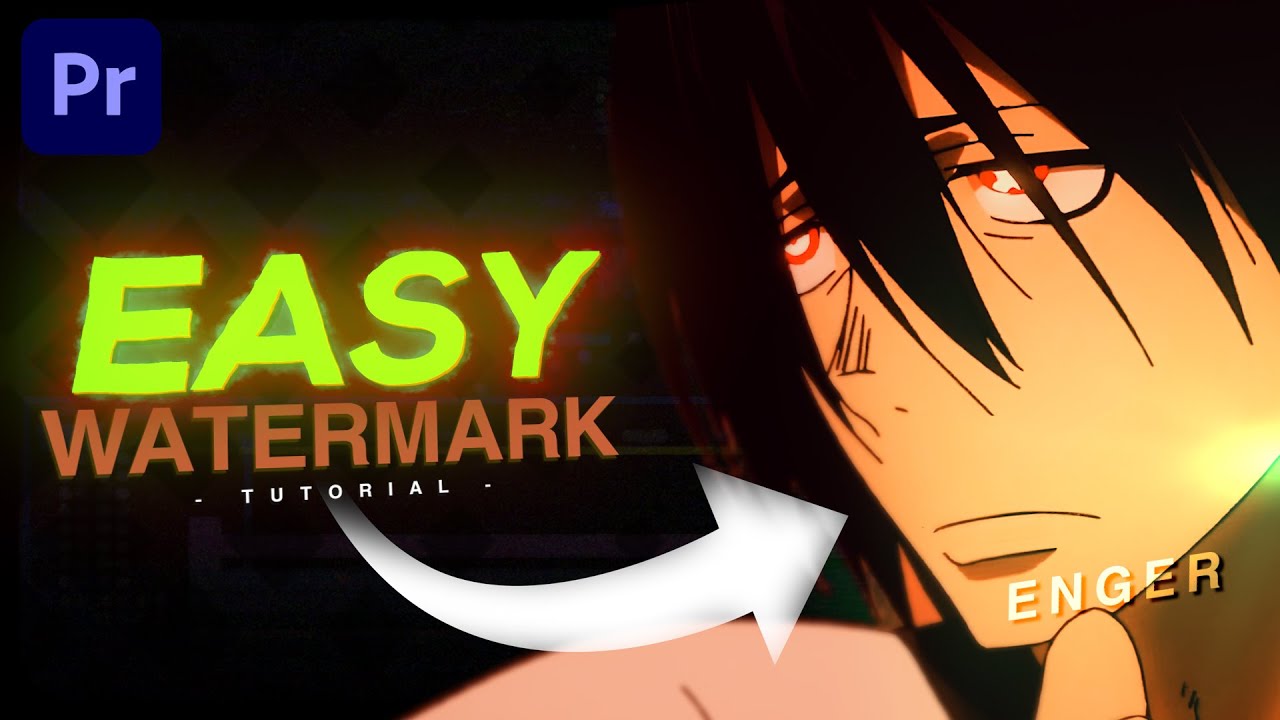 Easy Watermark | Premiere Pro Tutorial