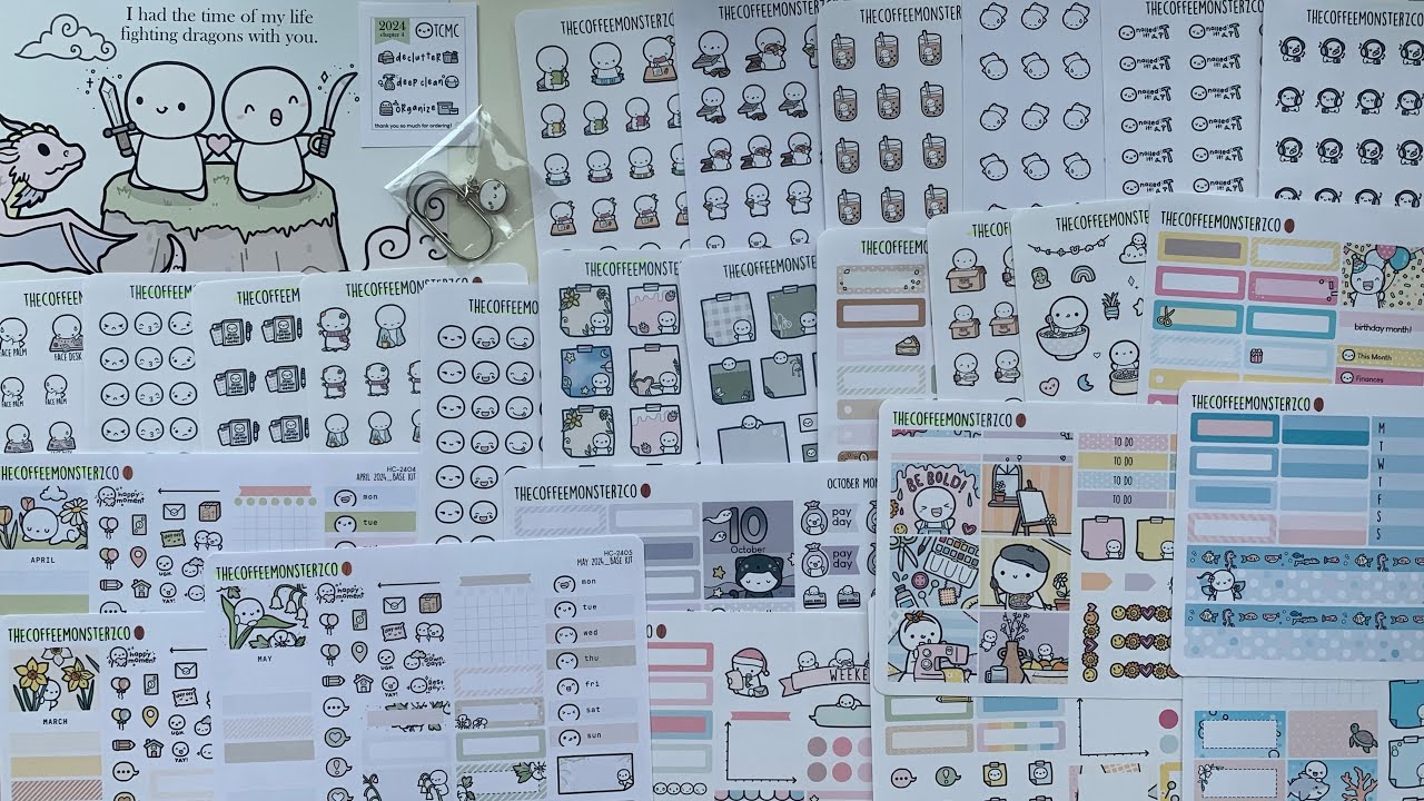 TCMC April 6 Misfit sticker haul