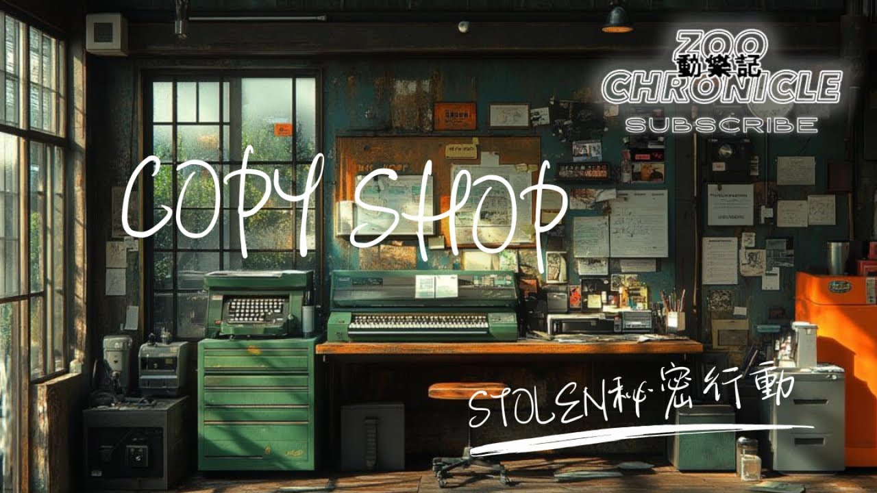STOLEN秘密行動 - Copy Shop | You copy some parts of me And I know you are a spy | 動態歌詞 Lyric Video