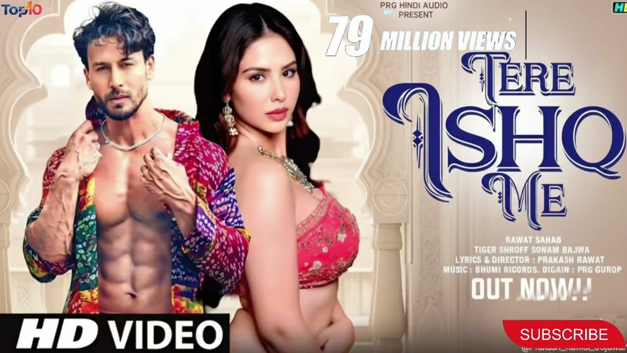 TOP HEART BROKEN HINDI SAD SONG | TERE ISHQ ME | Tiger Shroff Sonam | New Hindi Song |Love Song 2026