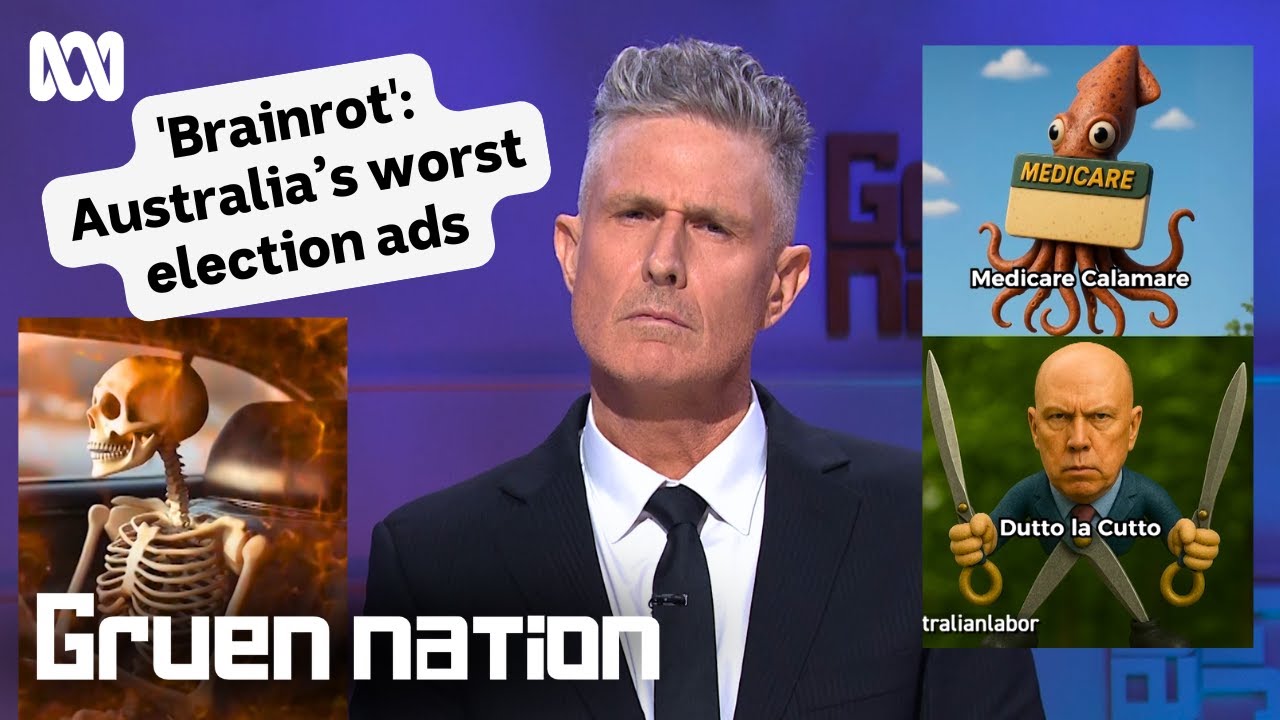 Why social media algorithms serve ‘repulsive’ political ads to Gen Z | Gruen Nation | ABC iview
