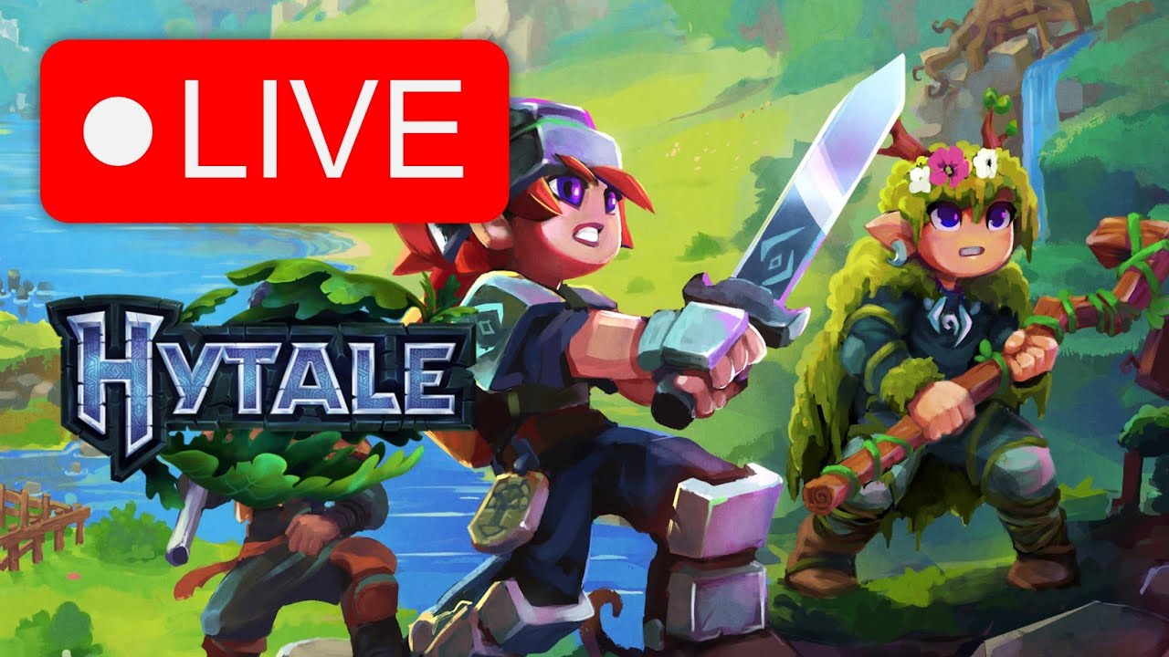 Hytale Livestream 1 #hytalegameplay #live #hytale 