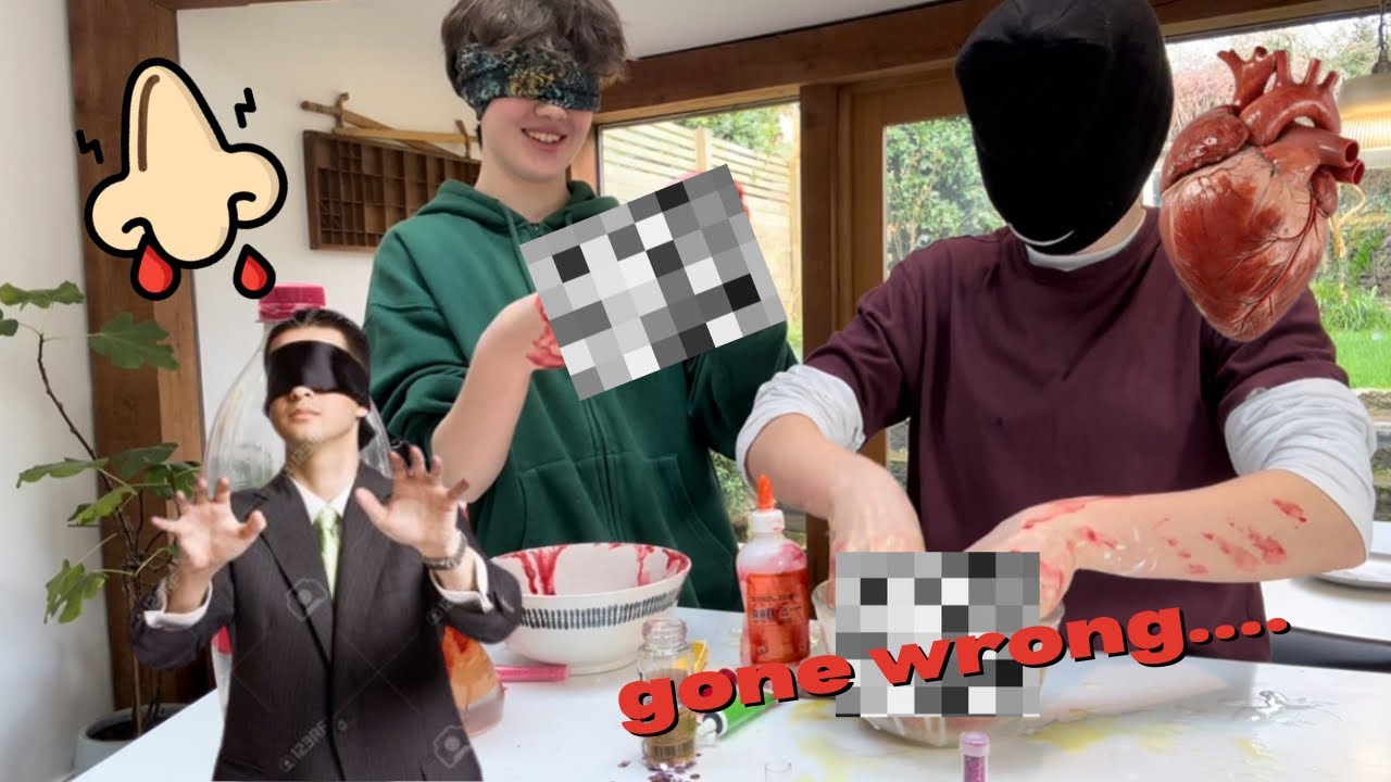 WE ATTEMPT TO MAKE SLIME BLINDFOLDED…
