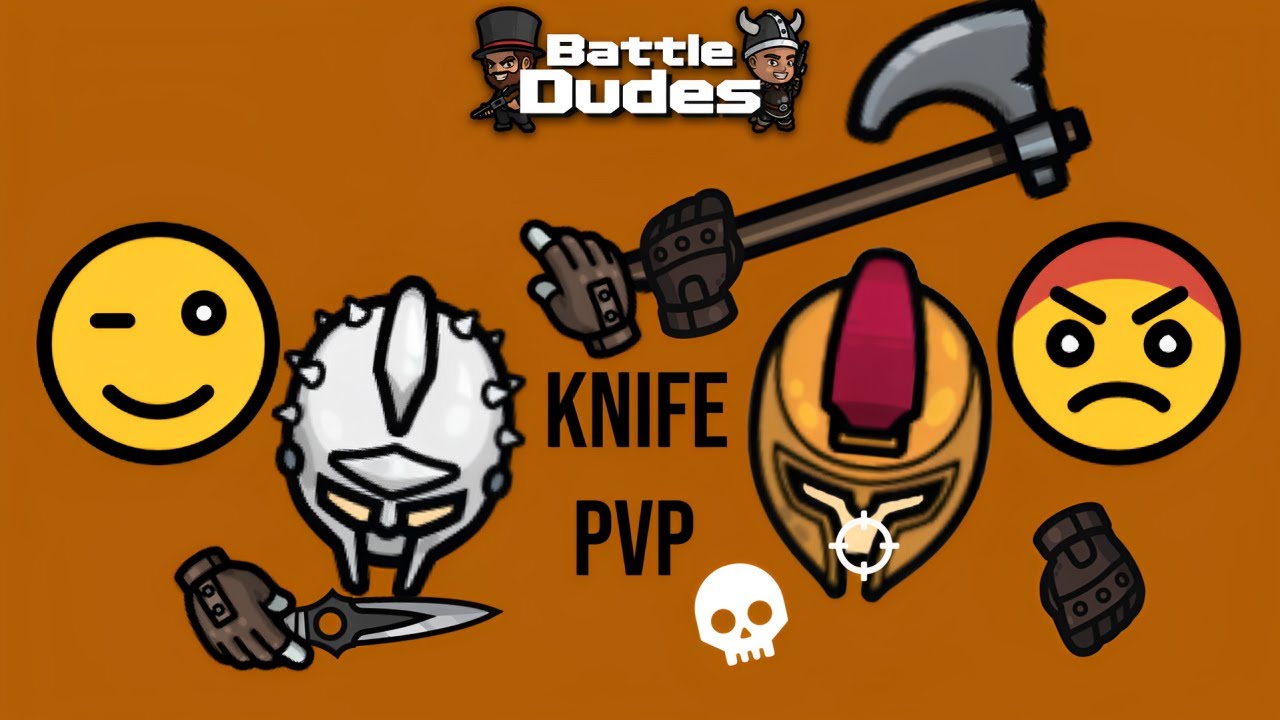 Knife Skills Tutorial -Battledudes io Pro Gameplay