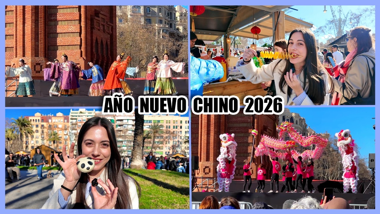 AÑO NUEVO CHINO BARCELONA 2026🧧🐲 | Tatiana esteban