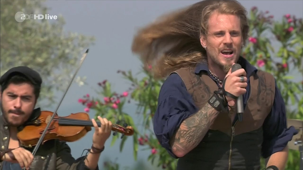 dArtagnan beim ZDF Fernsehgarten - Einer für alle für ein`