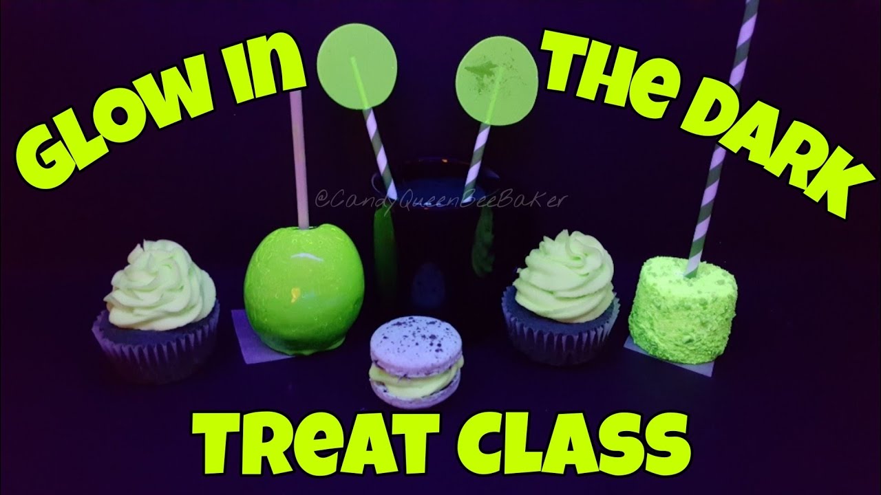 Glow in the dark treat class