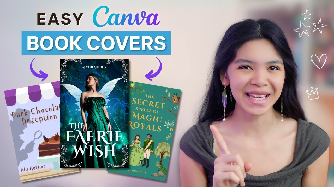 How to Design BOOK COVERS with Canva (For Beginners)