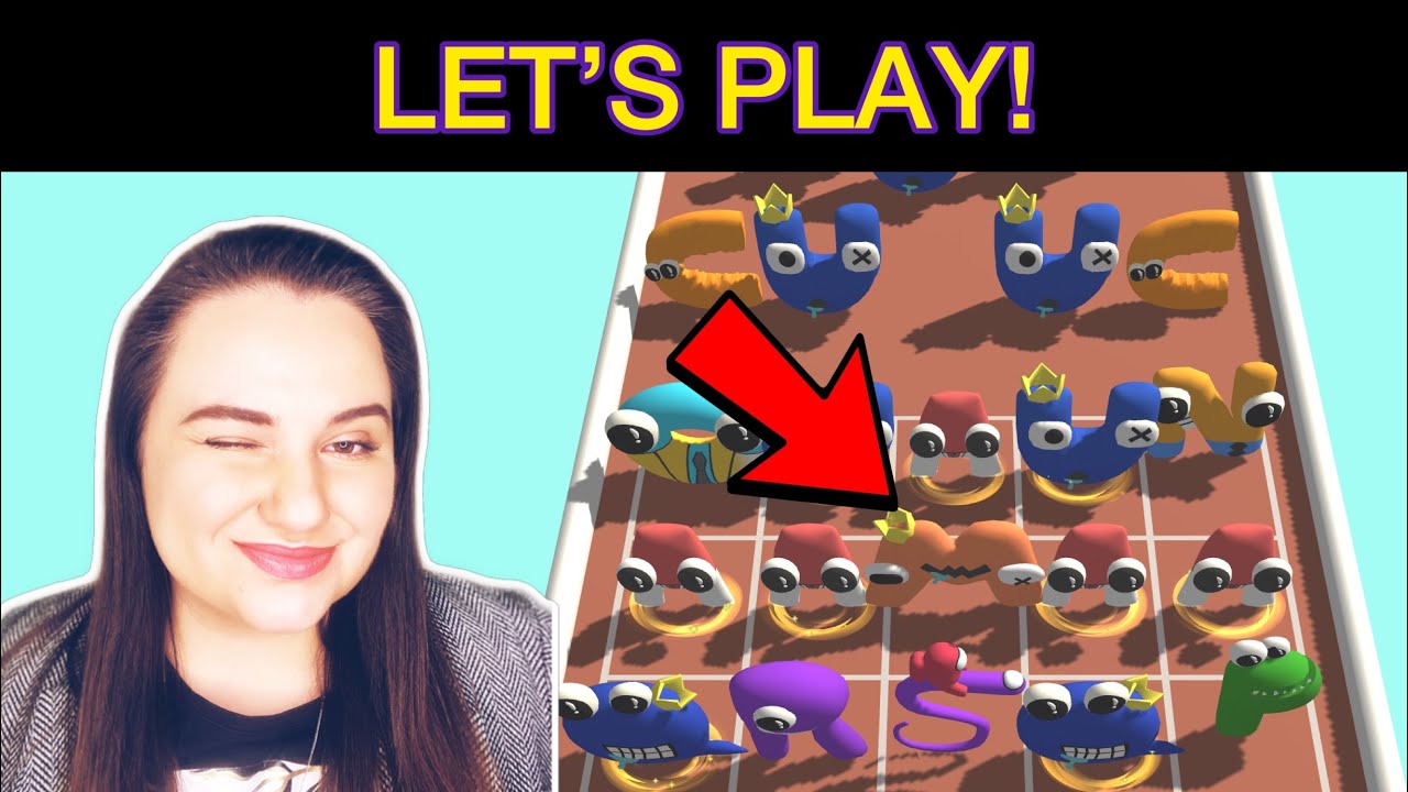 IT WAS HARD! Let's Play Alphabet Lore MERGE RUN Part 4 Levels 45-49