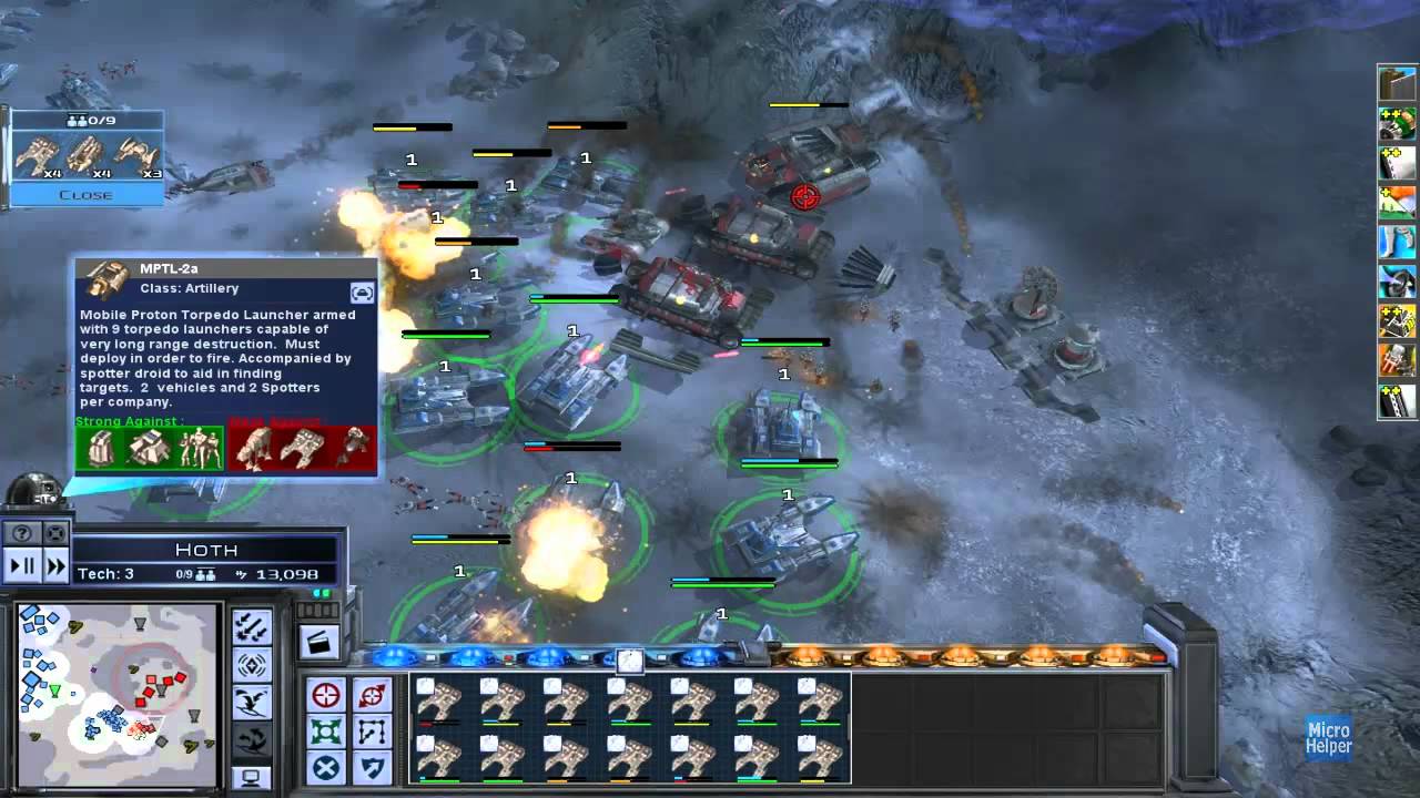 Star Wars Empire At War [PC] Gameplay