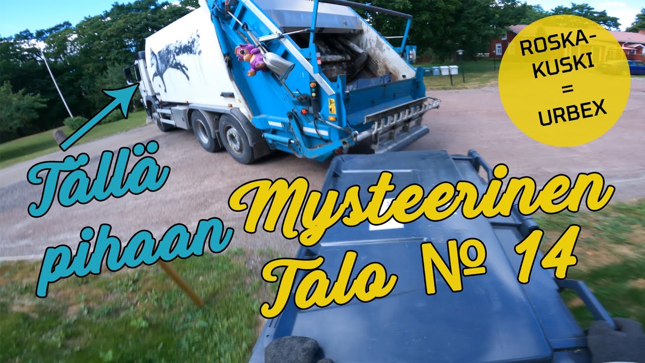LÖYSIN PIILOTETUN TALON VANTAALTA - Roskakuskin urban exploration?