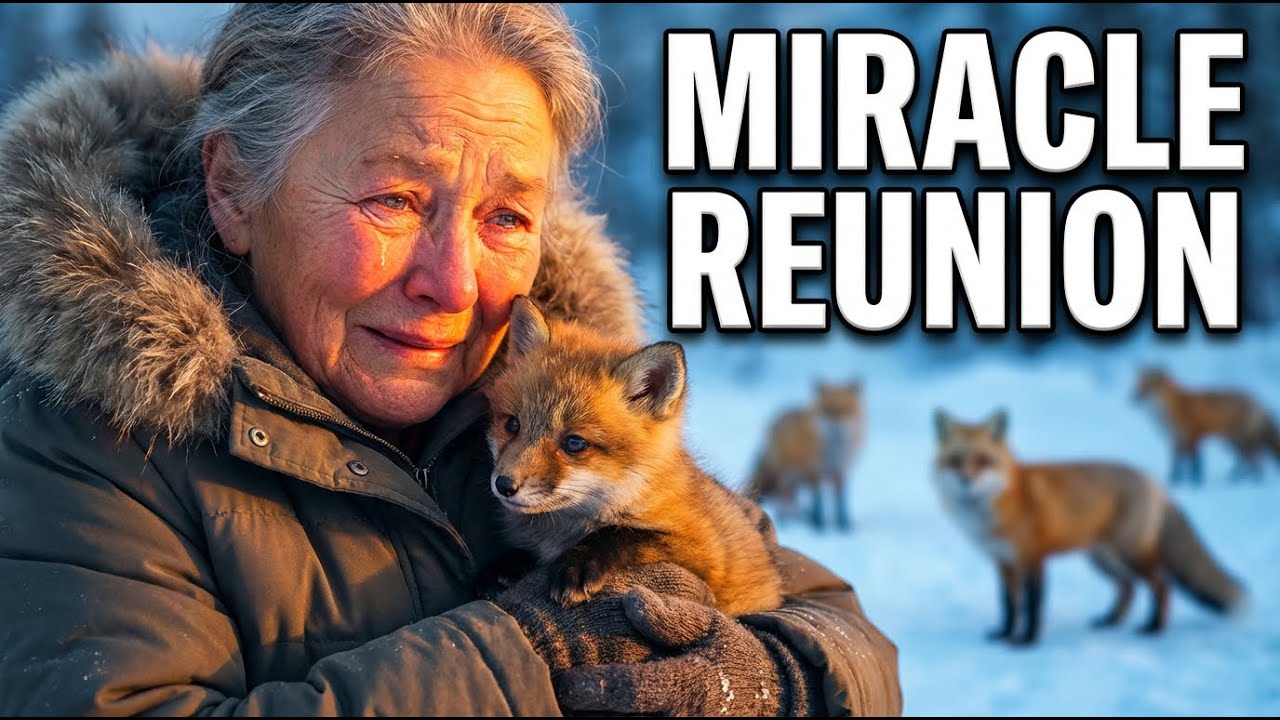 Surviving the Frozen Wilderness | Grandma Saved Fox Cub… Then Dozens of Foxes Came Back