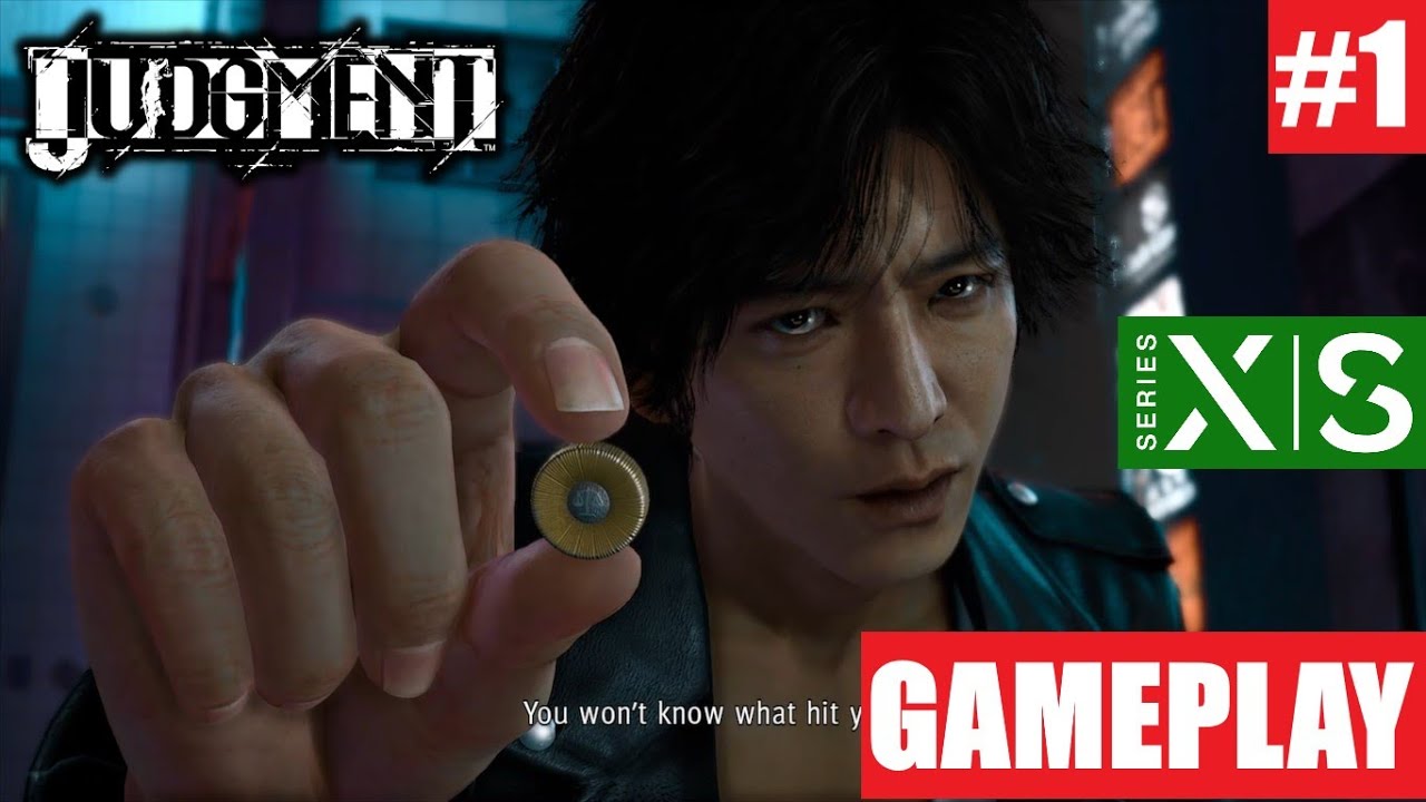 Judgment Gameplay Part 1 Xbox Series S No Commentary