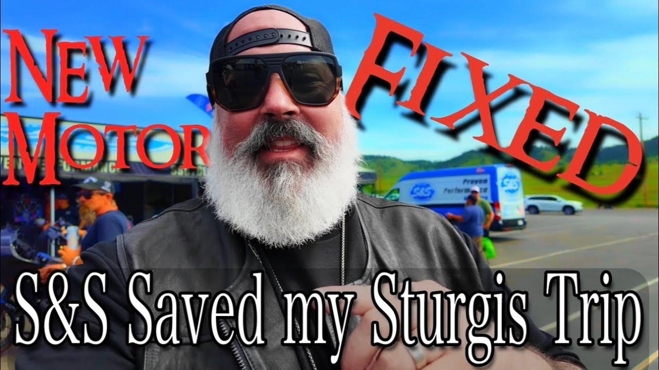 S&S Saved Sturgis - Repaired 136 crate motor - Nick rides a Bull