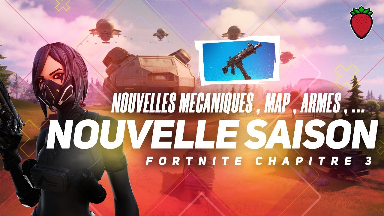 JE DECOUVRE LA NOUVELLE SAISON FORTNITE (CHAPITRE 3) - ARMES , SPAWNS , TANK , POMPE , AUG MYTHQUE