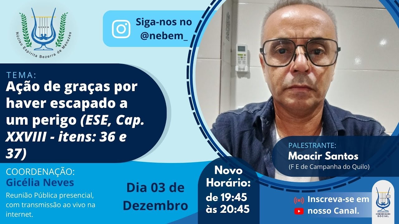 Ação de graças por haver escapado a um perigo | Moacir Santos (F E de Campanha do Quilo)