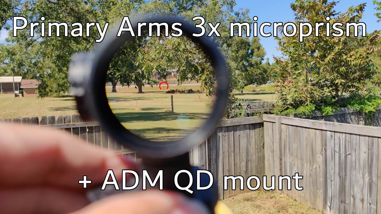 Первичные плечи: 3x Microprism + ADM QD крепление