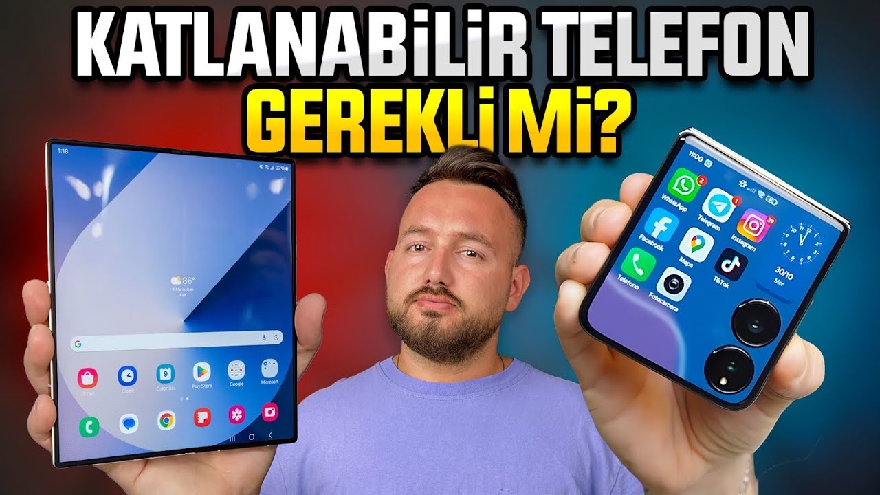 Katlanabilir telefonlar göz boyama mı yoksa ihtiyaç mı?
