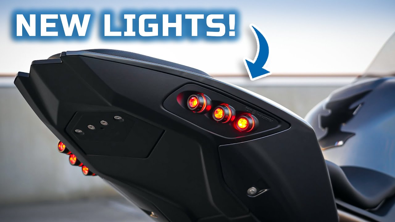 2020+ BMW S1000RR TST vs NRC Tail Light Comparison!