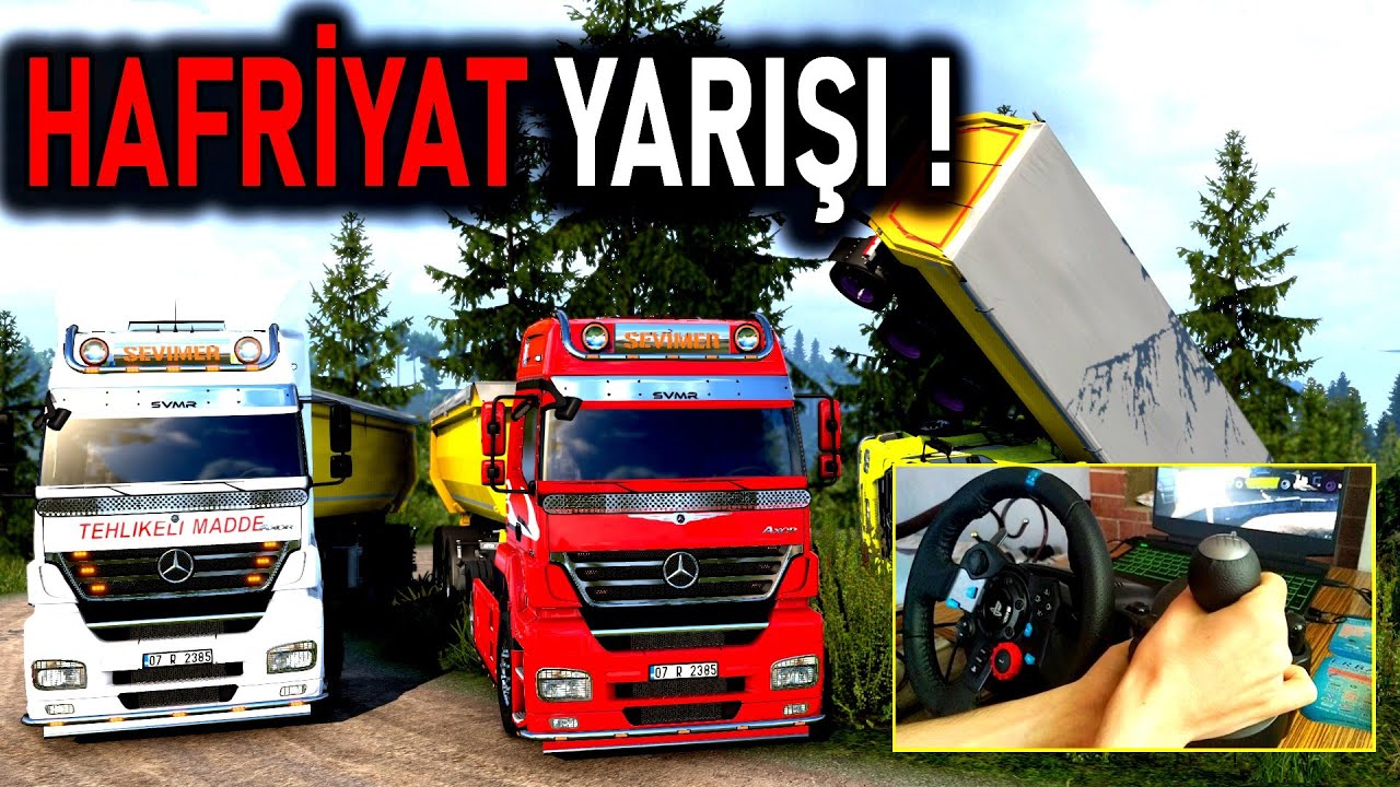 VİTES KOPTU w/@imdatTV @OyunPas0 CEZALI YARIŞ ETS 2 MP KİRKENES