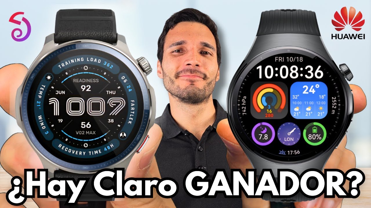 AMAZFIT BALANCE 2 vs HUAWEI WATCH 5 💥 ¿Cuál VALE MÁS la Pena?