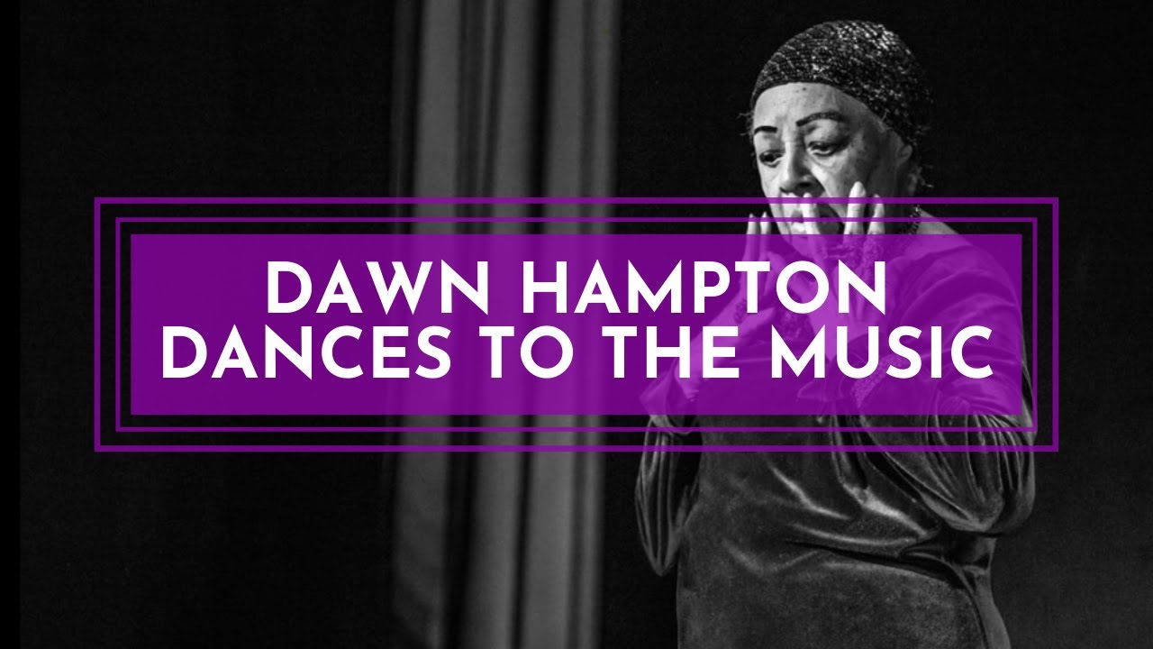 DAWN HAMPTON dances to the music! Leading and following LINDY HOP in 1998