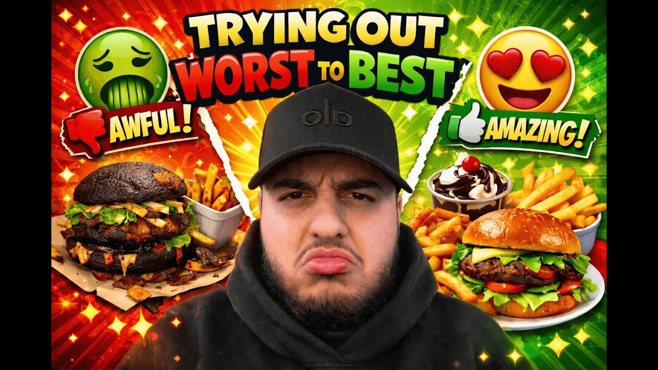 The WORST Food Review Almost Made Me Sick… (Worst to Best)