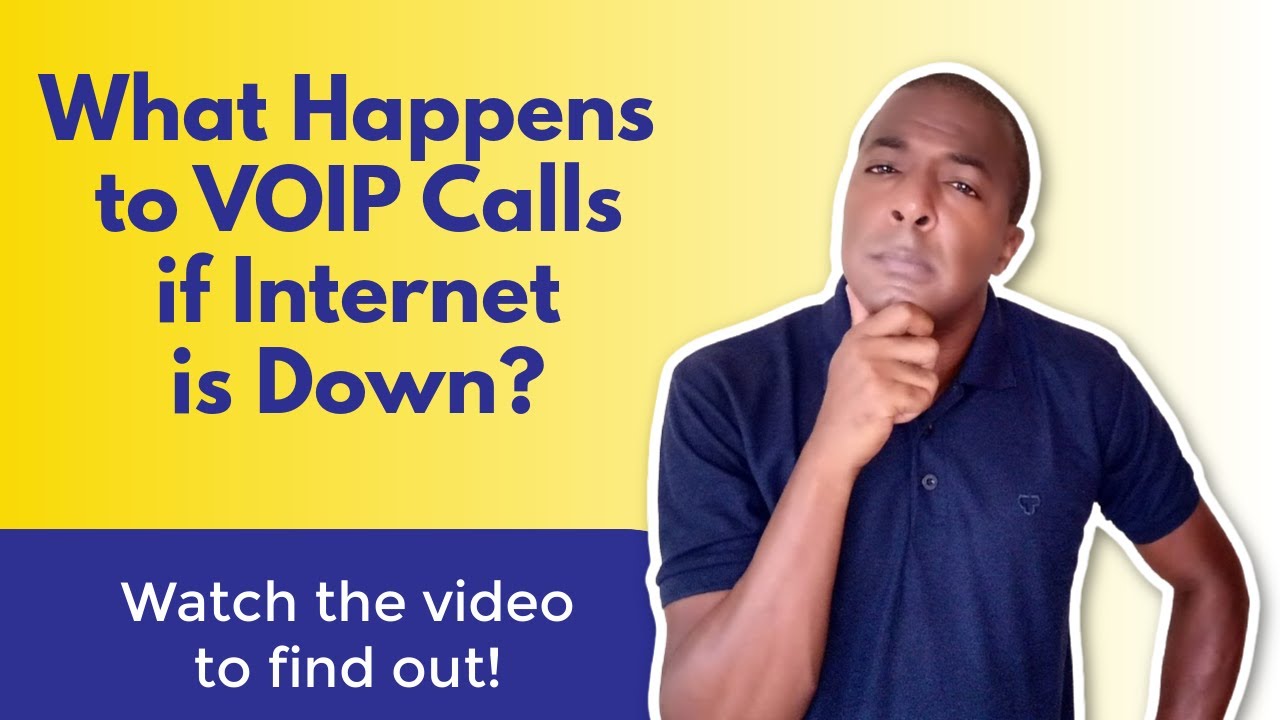 What happens to VOIP phone calls if internet goes down?