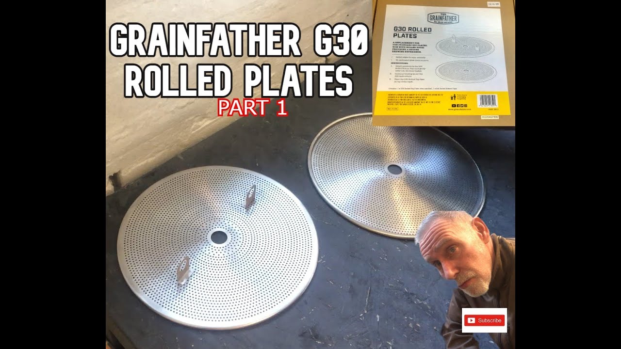 GrainFather G30 Rolled Plates.