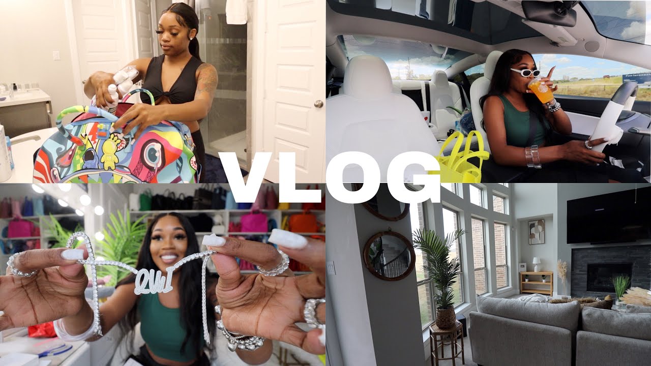 VLOG: House Update, Starbucks, Lots Of Packages Unboxing, Packing For A Getaway, & MORE